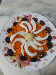 صورة لوصفة سلطة الجزر