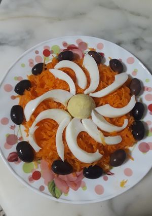 صورة لوصفة سلطة الجزر