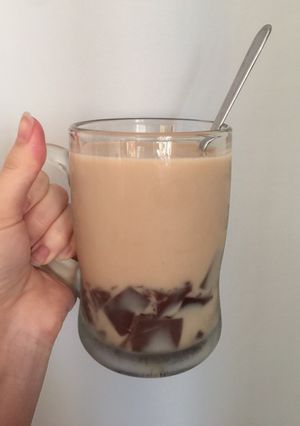 Hình của món Hồng trà sữa thạch socola của mẹ.