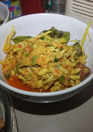 Foto resep Usus Ayam Masak Pedas