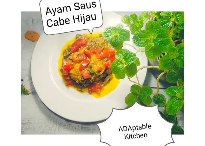 Ayam Saus Cabe Hijau 😇🙏🏻👍