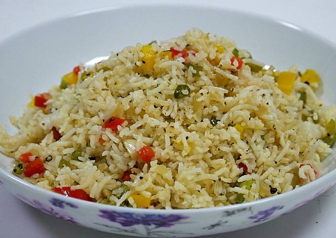 Capsicum Fried Rice