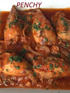 Una foto de Chipirones rellenos de bacalao a la cartagenera