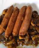Salchichas borrachas