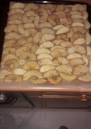 Una foto de Chips de manzanas