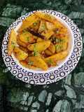 Schezwan Potatoes /Mustang Aloo fry/Nepali Timur Aloo Masala