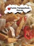 Tumis Tempe,Kol, Kecap