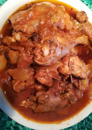 Foto principal de Pollo con salsa de tomate