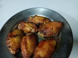 ปีกไก่เผ็ดง่ายๆ (หม้อทอดไร้น้ำมัน)