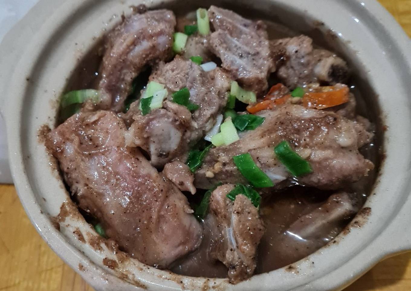 Steam pork ribs
