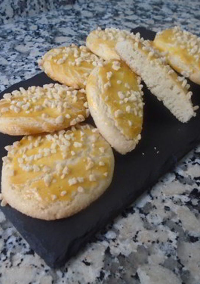 Una foto de Galletas de almendra