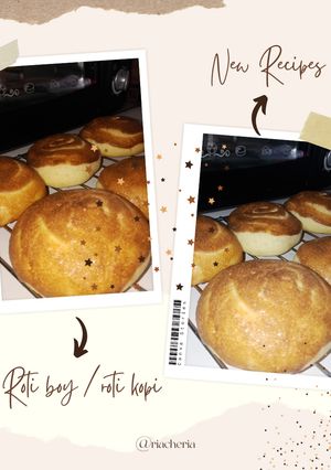 Foto resep Roti boy / roti kopi / roti O anti gagal