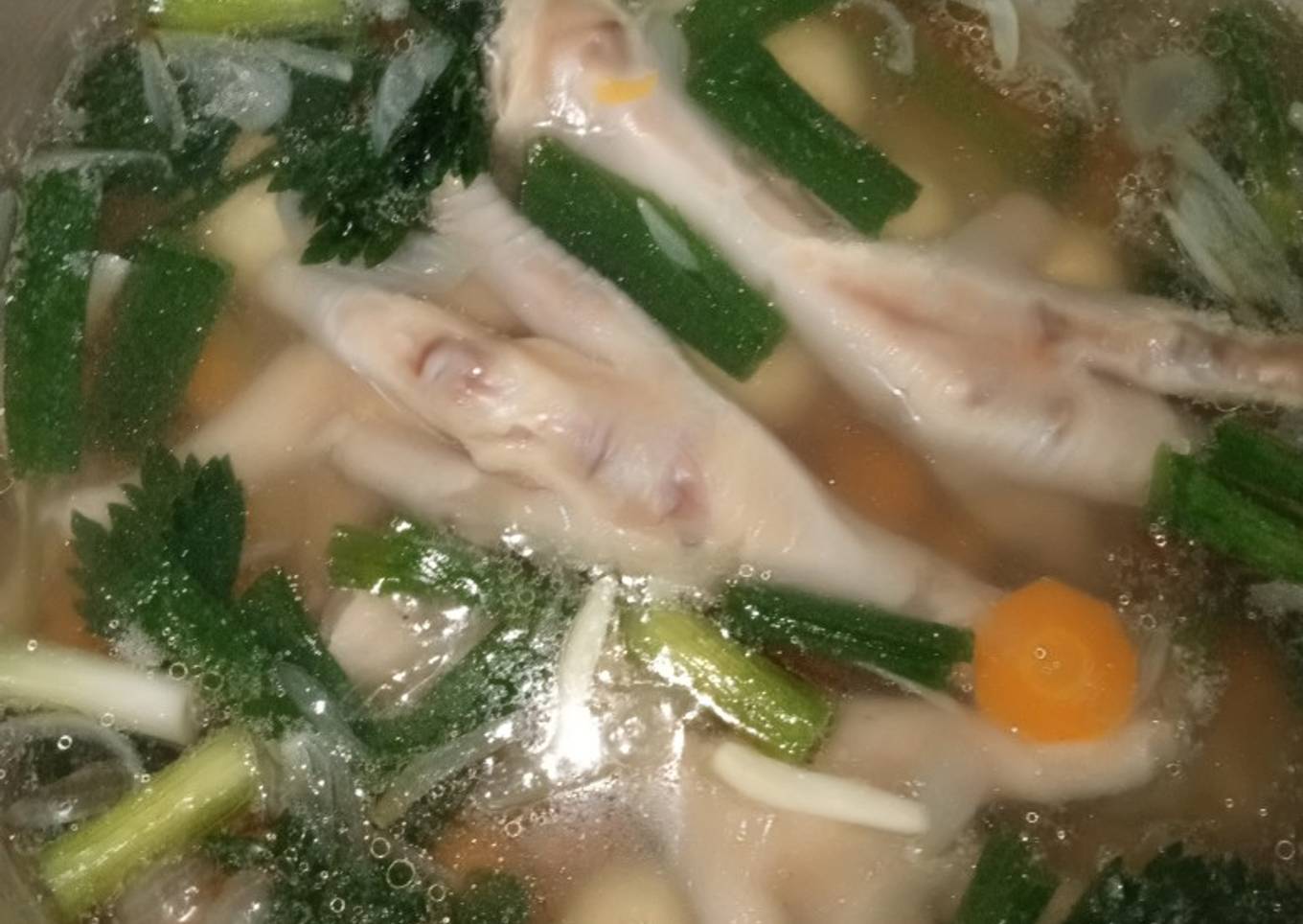 Sop ceker ayam