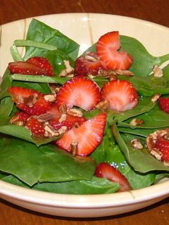 A picture of Strawberry Spinach Salad.