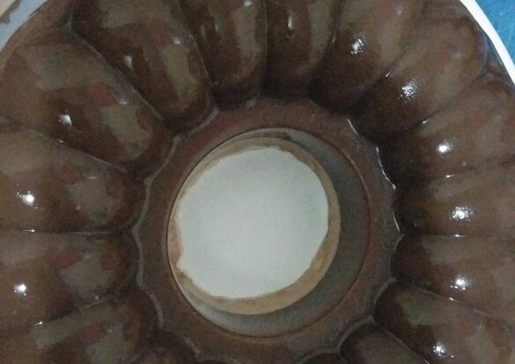 Puding busa Hilo Coklat segeerrr Simpel