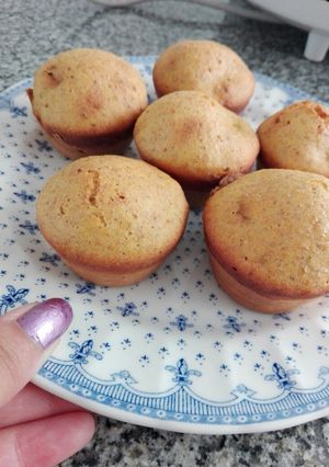 Una foto de Muffins integrales de zanahoria y naranja 😏