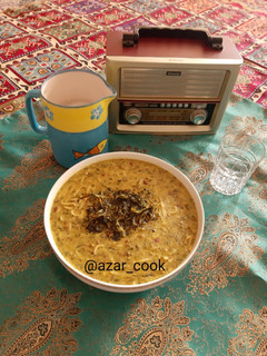 عکسی از دستور آش رشته