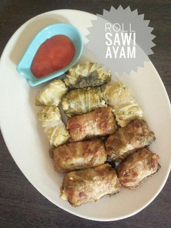 Foto resep Roll Sawi Ayam