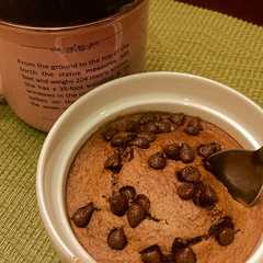 Una foto de Avena horneada con chispas de chocolate 🍫🌷