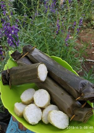Foto resep Lontong daun ½ jam kenyal