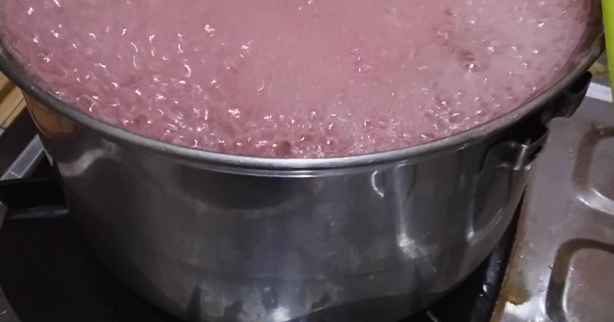 Agar Agar Lapis Stroberi-Delima