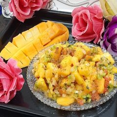 A picture of Grilled Mango salsa🥭🥭.