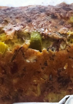 Una foto de Tarta de Sardinas y Puerros