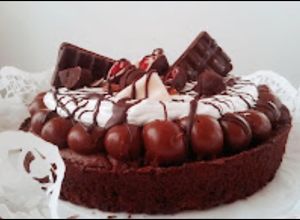 Una foto de BROWNIE redondo