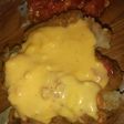Ayam geprek telur asin+sambal korek