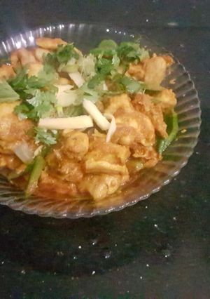A picture of Chicken ginger.