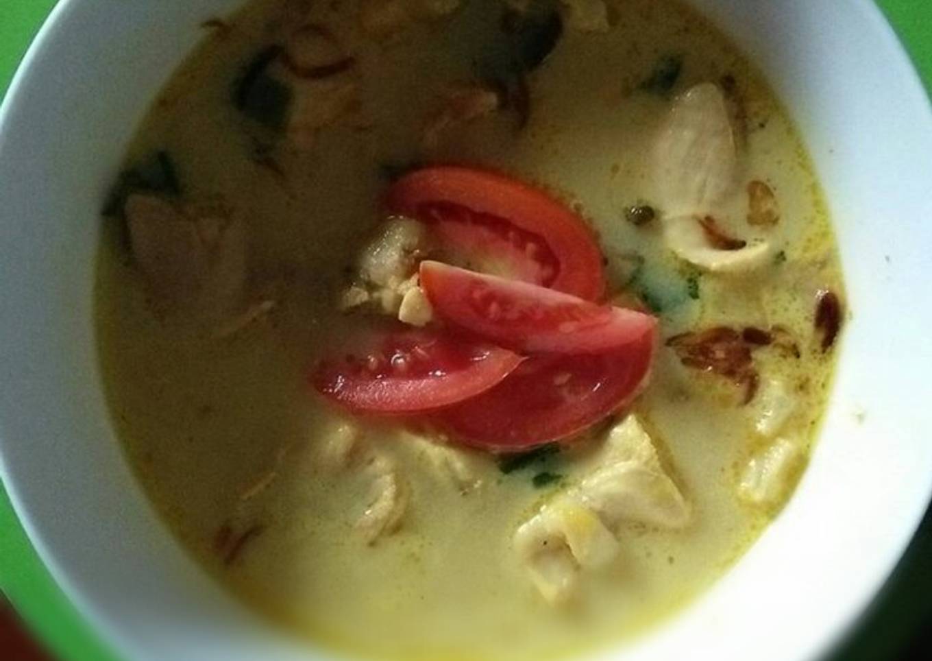 Soto Ayam Santan kuning