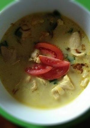 Foto resep Soto Ayam Santan kuning