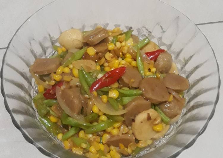 Tumis Buncis Jagung Manis