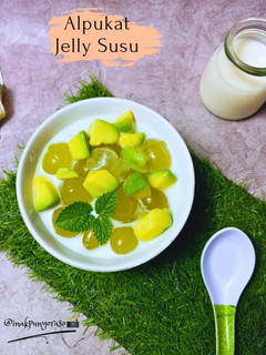 Foto resep Alpukat Jelly Susu