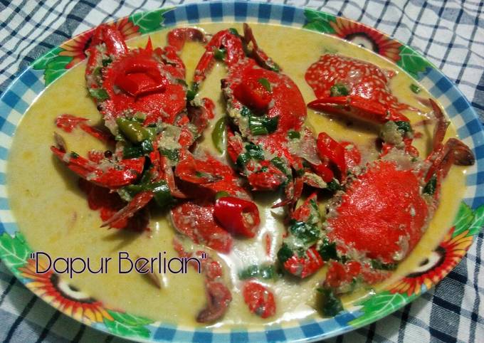 Resep: Kepiting kuah santan Bahan Sederhana