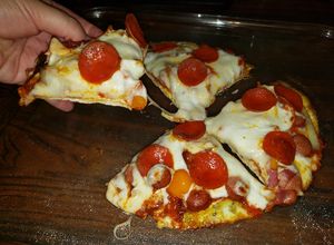 Una foto de Pizza Breakfast LOW CARB