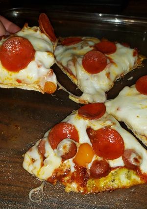 Una foto de Pizza Breakfast LOW CARB