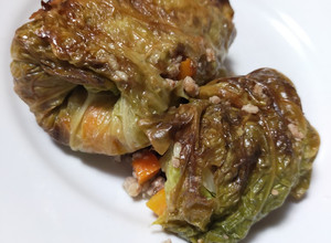 Foto di Involtini di verza con ragù bianco