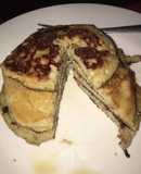 Pancakes 🥞de avena banana y linaza