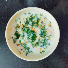 A picture of Potato soup.