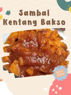 Foto resep Sambal Kentang Bakso
