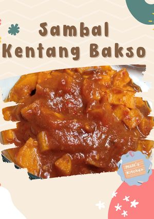 Foto resep Sambal Kentang Bakso