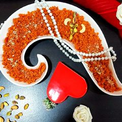 A picture of Gajar ka Halwa (carrot sweet).