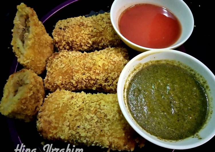 Recipe of Super Quick Crispy Bread roll