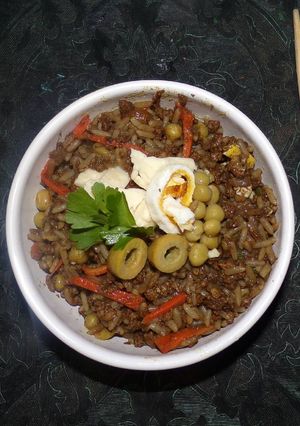 Una foto de Salteado de arroz