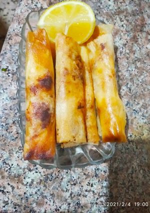 Une photo de Brick au poulet et fromage