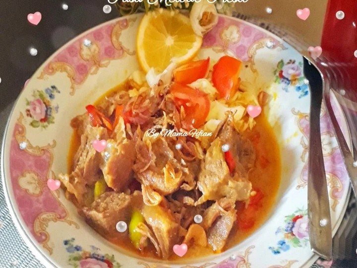 Langkah Gampang Membuat Resep Tongseng Sapi Kuah Susu Metode Presto yang Lezat