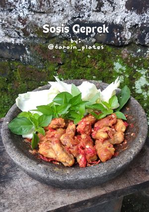 Foto resep Sosis Geprek