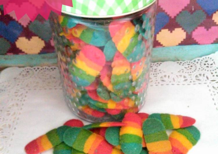 Cara Royal SempurnaLidah kucing rainbow