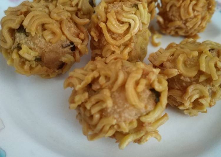 Bola-bola tahu rambutan